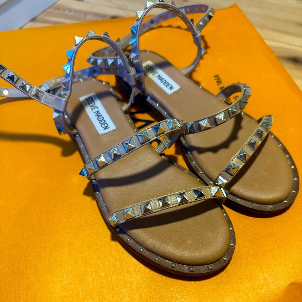 Steve Madden Stud Sandals-Size 5
